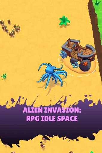 Boxart for game Alien Invasion: Rpg Idle Space
