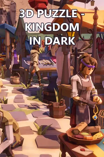 Boxart for game 3d Puzzle - Kingdom In Dark