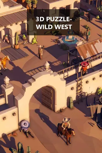 Boxart for game 3d Puzzle - Wild West