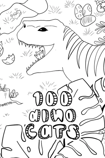 Boxart for game 100 Dino Cats