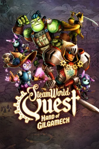 Boxart of game SteamWorld Quest: Hand of Gilgamech