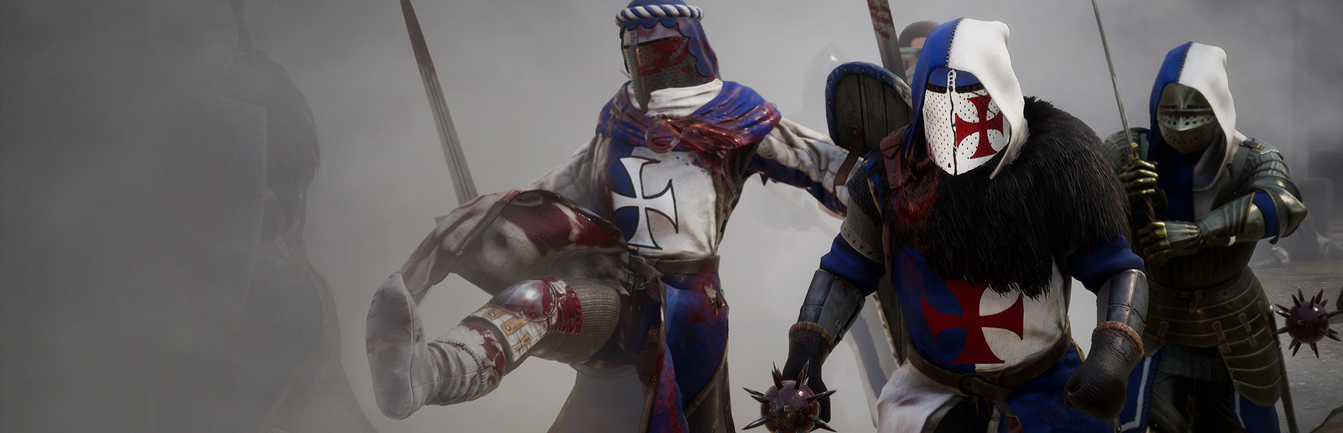 Wide banner of game Mordhau