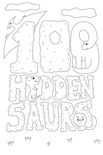 Boxart for game 100 Hiddensaurs