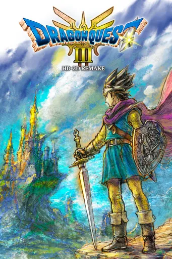 Boxart of game Dragon Quest Iii Hd-2d Remake
