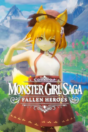 Boxart for game Monster Girl Saga: Fallen Heroes