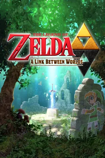 Boxart of game The Legend of Zelda: A Link Between Worlds