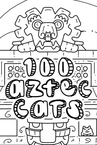 Boxart of the game 100 Aztec Cats